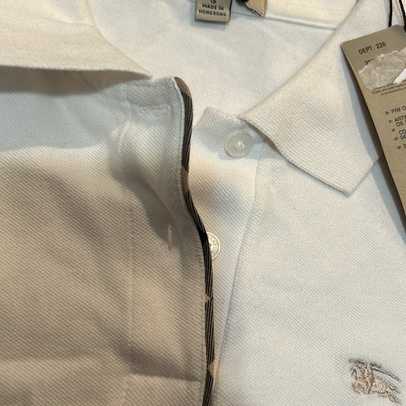 Brand New with Tags Burberry London Polo/ Golf Shirt Sz small - Picture 2 of 6